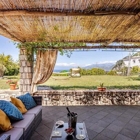 Coralia With Seaview - 10 Minute Walk To The Piazzetta فيلة كابري
